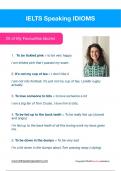 My 20 Favourite Idioms