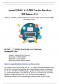 Latest Huawei H12-891&lowbar;V1&period;0-ENU Practice Questions for Learning - The Top Reason to Get Success
