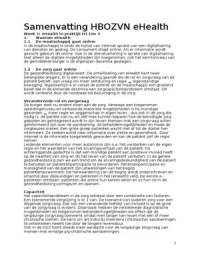 Samenvattingen van ZVN