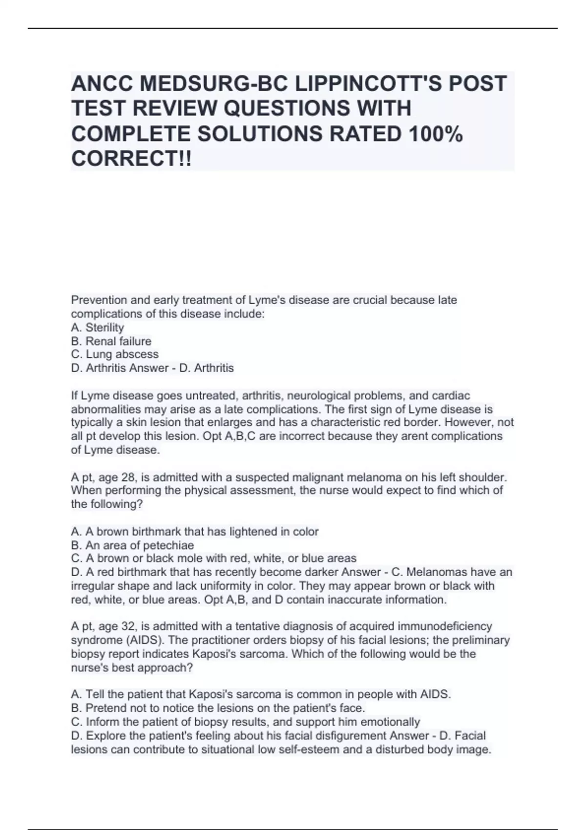 MCPPO EXAM 2024 QUESTIONS WITH SOLVED ANSWERS 100% CORRECT!! - MCPPO ...
