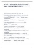 PHASE 1 WORKBOOK 2024  CLASS 373 QUESTIONS WITH COMPLETE SOLUTIONS&excl;&excl;