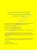 RN Concept-Based Assessment Level 2 Online Practice B New Latest Version with Questions and Answer
