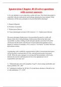 Ignatavicius Chapter 40 &lpar;Evolve&rpar; questions with correct answers