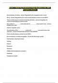 Exam 2- Stahl Psychopharmacology Questions And 100&percnt; Complete Answers 