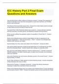 ICC History Part 2 Final Exam Questions and Answers&period;docx