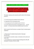 UNE BIOCHEM 1005 FINAL EXAM  2024 UPDATE &lbrack;MOST TESTED AREAS&rsqb;   QUESTIONS WITH CORRECT VERIFIED ANSWERS ALL PASSED GRADE A&plus;