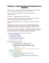 Chapter 6 - Business Management 114