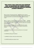 NC ADJUSTER LICENSE PRACTICE EXAM  2024 LATEST VERSION WITH COMPLETE  QUESTIONS AND VERIFIED CORRECT  ANSWERS&sol;GRADED A&plus;