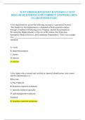 TCFP FIREFIGHTER I&sol;II CHAPTERS 1-5 TEST 2024&sol; 150 QUESTIONS AND CORRECT ANSWERS &lpar;100&percnt; GUARANTEED PASS&rpar;