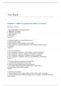 Test Bank to Accompany Essentials of Nursing Practice&comma;Delves-Yates&comma;3e