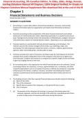 Solutions Manual for Financial Accounting 7th Canadian Edition by Libby&comma; Libby&comma; Hodge&comma; Kanaan&comma; Sterling &lpar;All Chapters&comma; 100&percnt; Original Verified&comma; A&plus; Grade&rpar;