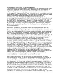 Samenvatting PDF Jeughulp + Werken in Wijkteams