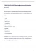 HESI NCLEX 4000 Pediatrics Questions with Complete Solutions&period;pdf