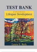Test Bank for Exploring Lifespan Development 4th Edition by Laura E&period; Berk