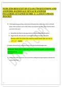 NURS 2520 HESI Exit RN Exam 2024&sol;2025 &ndash; 750 Questions with Answers and Rationales &lpar;A&plus; Score&rpar;