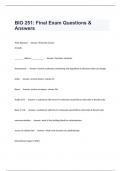 BIO 251 Final Exam Questions & Answers&period;