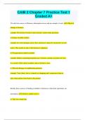 CAIB 2 Chapter 7 Practice Test 1 Graded A&plus;