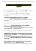 TIES Exam With Questions And 100&percnt; Complete Answers 
