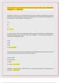 COLORADO LAW ESTHETICS REVIEW QUESTIONS AND ANSWERS&comma;  GRADED A&plus;&sol; VERIFIED&period;&lbrack;LATEST EXAM UPDATES&rsqb;