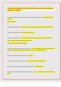 Connecticut Embalmers State Exam Review questions and answers&comma;  graded A&plus;&sol; verified&period;