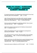 NURS 623 EXAM 1 QUESTIONS WITH CORRECT ANSWERS ALREADY GRADED A&plus;