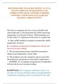 HESI PEDIATRIC EXAM 2024 NEWEST ACTUAL  EXAM COMPLETE 350 QUESTIONS AND  CORRECT DETAILED ANSWERS &lpar;VERIFIED  ANSWERS&rpar; AND RATIONALES &vert;ALREADY  GRADED A&plus;&vert;&vert;BRAND NEW&excl;&excl;