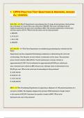 CPPO PRACTICE TEST QUESTIONS & ANSWERS&comma; GRADED  A&plus;&sol; VERIFIED&period;
