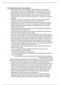 OCR A-Level History - Y108&sol;01&comma; The Early Stuarts and the Origins of the Civil War - Notes on Commonwealth and Protectorate