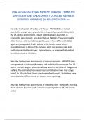 PCA Vertebrates EXAM NEWEST VERSION  COMPLETE   109  QUESTIONS AND CORRECT DETAILED ANSWERS &lpar;VERIFIED ANSWERS&rpar; &vert;ALREADY GRADED A&plus;&period;