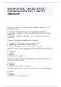 MAC PRACTICE TEST 2024 LATEST QUESTIONS WITH 100&percnt; CORRECT ANSWERS&excl;&excl;