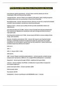 PCOA Exam With Questions And Accurate Answers 