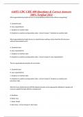 4A051 CDC URE 400 Questions & Correct Answers 100&percnt; Verified 2024