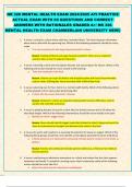 NR 326 MENTAL HEALTH EXAM 2024&sol;2025 ATI PRACTICE  ACTUAL EXAM WITH 60 QUESTIONS AND CORRECT  ANSWERS WITH RATIONALES GRADED A&plus;&sol; NR 326  MENTAL HEALTH EXAM CHAMBERLAIN UNIVERSITY NEW&excl;&rpar;