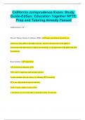 California Jurisprudence Exam&colon; Study Guide-EdSyn&colon; Education Together NPTE Prep and Tutoring Already Passed