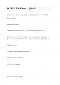NURS 2050 Exam 1 &lpar;Pedi&rpar;