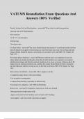 VATI MN Remediation Exam Questions And Answers 100&percnt; Verified