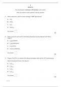 Ocr A Level Chemistry Paper 2&colon; H432&sol;02 Synthesis and analytical techniques question paper