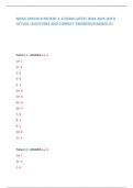NIHSS GROUP B PATIENT 1-6 EXAM LATEST 2024-2025 WITH  ACTUAL QUESTIONS AND CORRECT ANSWERS&sol;GRADED A&plus;