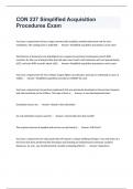 CON 237 Simplified Acquisition Procedures Exam