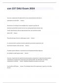 con 237 DAU Exam 2024&period;