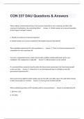 CON 237 DAU Questions & Answers 2024&period;