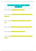 CFEI Study Guide Latest Update Graded A&plus;