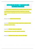 CFCI Study Guide &ndash; Updated with Certified Solutions
