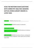 HCAD 760 MIDTERM EXAM QUESTIONS WITH CORRECTRY ANALYZED ANSWERS &lpar;ACTUAL EXAM&rpar; ALREADY GRADED A&plus; LATEST 2024 