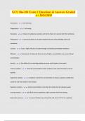 GCU Bio-201 Exam 1 Questions & Answers Graded A&plus; 2024&sol;2025