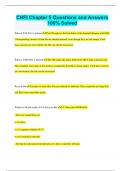 CHFI Chapter 5 Questions and Answers 100&percnt; Solved