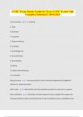 LCDC Exam &lpar;Study Guide for Texas LCDC Exam&rpar; with Complete Solutions&excl;&excl; 2024&sol;2025