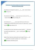 Washington State Dol Knowledge Test 911 Driving School Exam Questions and Answers 2024