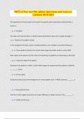 PHTLS Post test 9th edition Questions and Answers Updated 2024&sol;2025