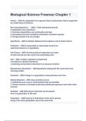 Biological Science Freeman Chapter 1 Exam Questions with correct Answers latest 2024&sol;2025&lpar; A&plus; GRADED 100&percnt; VERIFIED&rpar;&period;
